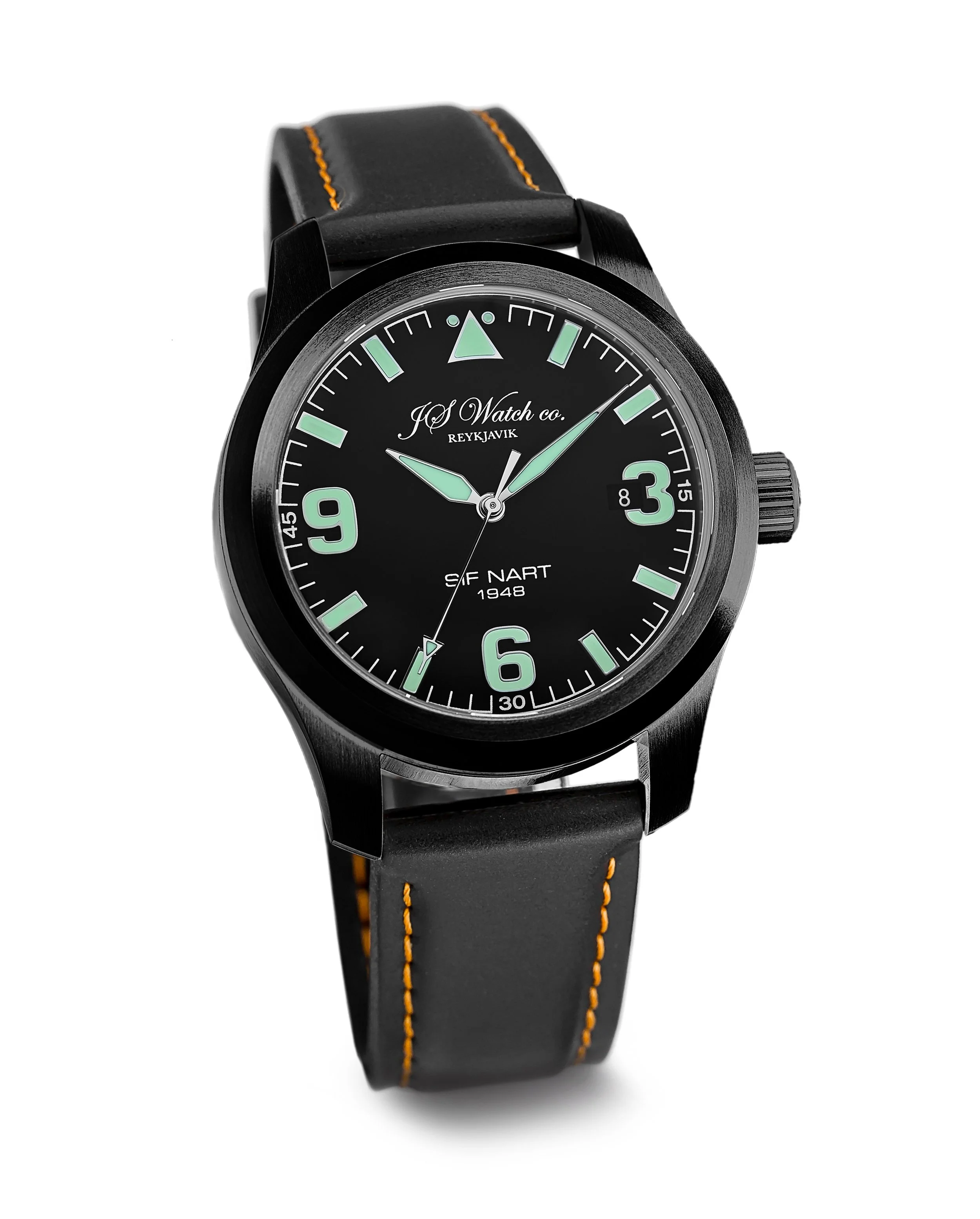 ジャックフロスト JS Watch Company Reykjavik — Sif NART 1948 Black